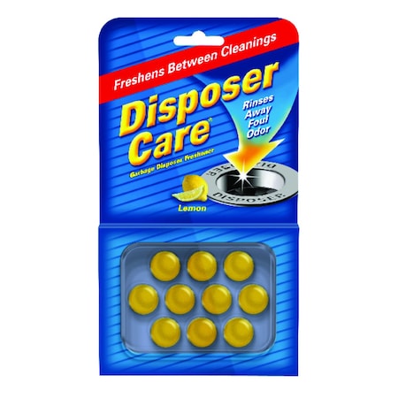 Disposer Care Glisten Tablet Garbage Disposal Freshener 10 pk DPLM12T